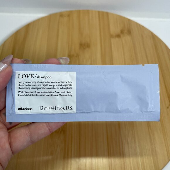 Davines Sample Lot Oi Oil All Hair Types Love Shampoo Smoothing Curly Hair - Picture 4 of 5